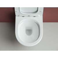Ceramica Nova Rimless CN3009 (с крепежом и сиденьем) Image #3