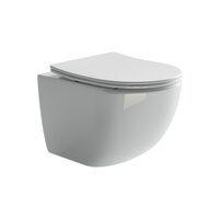 Ceramica Nova Rimless CN3009 (с крепежом и сиденьем)