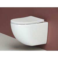 Ceramica Nova Rimless CN3009 (с крепежом и сиденьем) Image #2