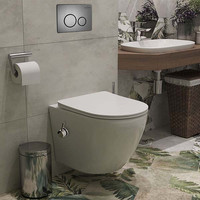 Roxen Antares Bidet в комплекте с инсталляцией StounFix Dual Fresh 6 в 1 962282 (кнопка: оружейная сталь) Image #9