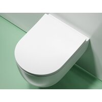 Ceramica Nova Modena Rimless CN6063MW (белый матовый) (с сиденьем) Image #9