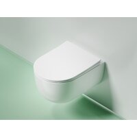 Ceramica Nova Modena Rimless CN6063MW (белый матовый) (с сиденьем) Image #2