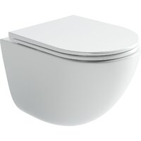 Ceramica Nova Vogue CN4008T (белый, с креплением и сиденьем)
