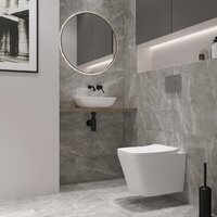 Lauter Square 214903 + GROHE Rapid SL 38772001 (прямоугольная, хром) Image #17