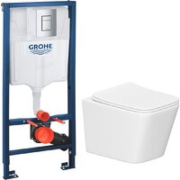 Lauter Square 214903 + GROHE Rapid SL 38772001 (прямоугольная, хром) Image #2
