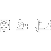 Laufen Ilbagnoalessi One 8209714000001 (без сиденья) Image #2