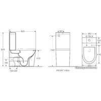 WeltWasser Salzbach 001 MT-BL (черный матовый) Image #2