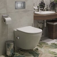 Roxen Antares Bidet в комплекте с инсталляцией StounFix Dual Fresh 6 в 1 960516 (кнопка: оружейная сталь) Image #9