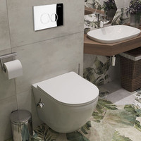 Roxen Antares Bidet в комплекте с инсталляцией StounFix Dual Fresh 6 в 1 926249 (кнопка: хром глянец) Image #9