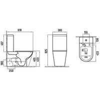 Deante Up Uno VSS01101B с крышкой Slim Soft-Close Image #4