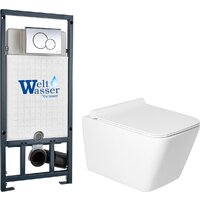 Saniteco KW-9004W в комплекте с инсталляцией + Marberg 507 + Marberg 507 RD CR Image #1