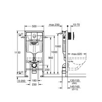 Saniteco KW-9004WS + GROHE Rapid SL 38721001 Image #30