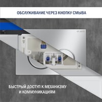 Lauter Square 214903 с кнопкой 219701F (квадратная, хром) Image #23