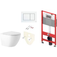 Saniteco KW-9003W Rimles + TECE Kit 9400413 Image #1