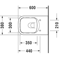 Duravit P3 Comforts [216609] Image #2