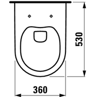 Laufen Pro Rimless 8209664000001 (без сиденья) Image #2