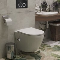 Roxen Antares Bidet в комплекте с инсталляцией StounFix Dual Fresh 6 в 1 906342 (кнопка: черный матовый) Image #11