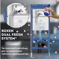 Roxen Antares Bidet в комплекте с инсталляцией StounFix Dual Fresh 6 в 1 966135 (кнопка: серый бетон) Image #6