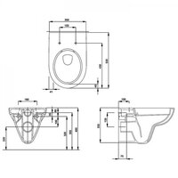 Kolo Nova Pro Rimfree M33120000+M30121000 с сиденьем овальным  Image #3