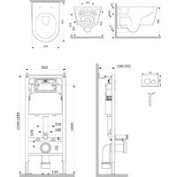 AM.PM Prime Fit IS90101.8F1701 (с кнопкой смыва) Image #2