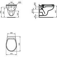 Ideal Standard WC-Paket Eurovit Pro K881201 Image #5