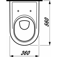 Laufen Pro (подвесной, с пневмокрышкой) Image #2