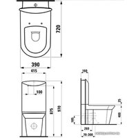 Laufen Mylife 8229434000001 (без бачка, без сиденья) Image #2