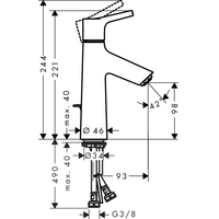 Hansgrohe Talis S LowFlow 72024000 Image #2