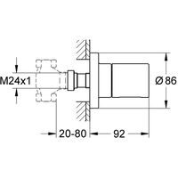 Grohe Grohtherm 3000 Cosmopolitan 19470000 Image #2