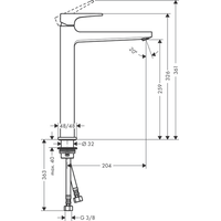 Hansgrohe Metropol 32512700 (белый матовый) Image #3