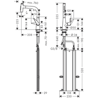 Hansgrohe Talis Select M51 73868000 Image #3