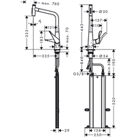 Hansgrohe Metris Select M71 73816000 Image #6