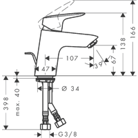 Hansgrohe Logis 70 71070000 Image #2