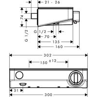 Hansgrohe ShowerTablet Select 13171000 Image #9