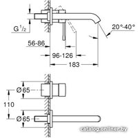 Grohe Essence New 19408DL1+23571000 (теплый закат, матовый) Image #2