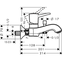Hansgrohe Metropol Classic 31340000 (хром) Image #2
