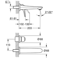 Grohe Eurostyle M-Size (хром) [19571003] Image #3