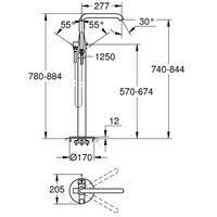 Grohe Essence 23491DC1 (сталь) Image #4