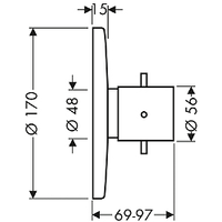 Axor Starck Highflow 10715000 Image #2