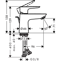 Hansgrohe Talis E 71705000 Image #4