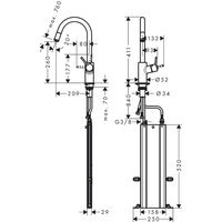 Hansgrohe Talis M52 73864000 Image #2