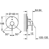 Grohe Essence 19285A01 (темный графит) Image #2