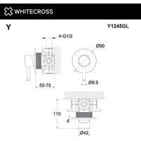 Whitecross Y Y1245GL (золото) Image #3