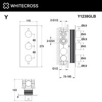 Whitecross Y Y1238GLB (брашированное золото) Image #3