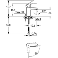 Grohe Eurostyle Cosmopolitan S-Size [2337320E] Image #3