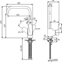 Ideal Standard Ceraplan III B0725AA Image #3