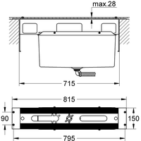 Grohe для ванны на 4/5 отверстий 29037000 Image #2