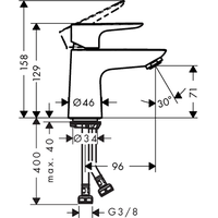 Hansgrohe Talis E 71701000 Image #4