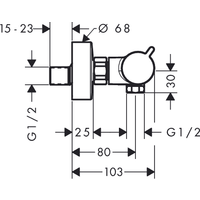 Hansgrohe Ecostat 13116670 Image #3