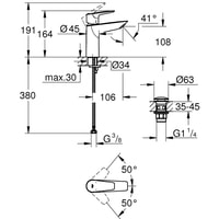 Grohe Bauedge 23901001 Image #5